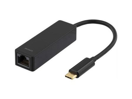Deltaco USBC-GIGA - nettverksadapter - USB 3.1 - Gigabit Ethernet