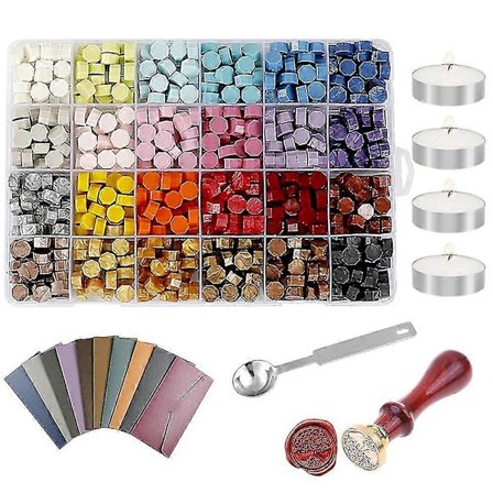 Voksseglsæt, Forseglingsvoks Tape 645 Vokssegl Perler, Vokssegl, Voksske, Til Bryllupsinvitationer, Vin