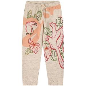 Kids - Kenzo Kids Beige Jungle Print Sweatpants 14 Years - Bottoms - 14 years - Beige - Mädchen