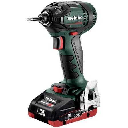 Metabo SSD 18 LTX 200 BL Skrutrekker med batteri og lader, Maskiner