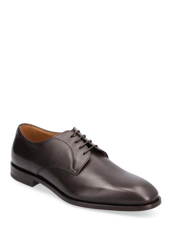 Lisbon_Derb_Bu1 A Shoes Business Laced Shoes Brun BOSS