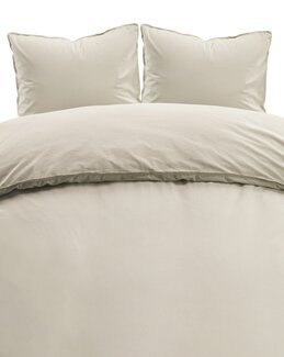 King Size Sengetøj Humble 3-delt Ensfarvet Beige