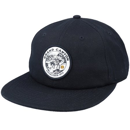 American Needle - Grand Canyon Alpine Black Snapback Snapback Black Cap - @ Hatstore