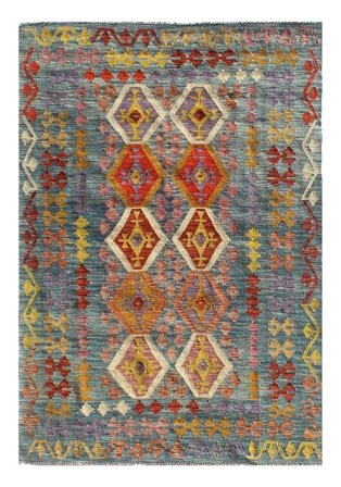 Kelim Kaudani Teppich 150X200 Wolle, Afghanistan