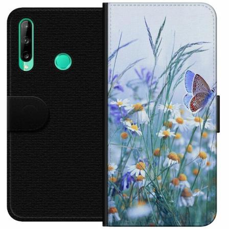 Huawei P40 Lite E Plånboksfodral Blommor