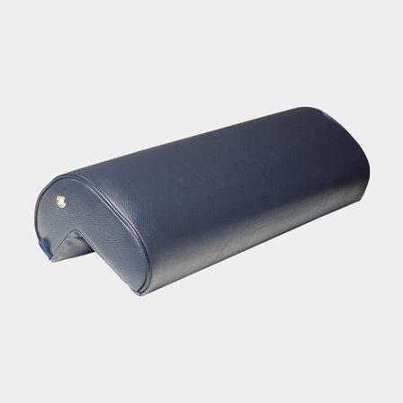 Šikmá opěrka zad Bedflex, 55 cm x 6 cm, upevnění pomocí přísavek, modrá