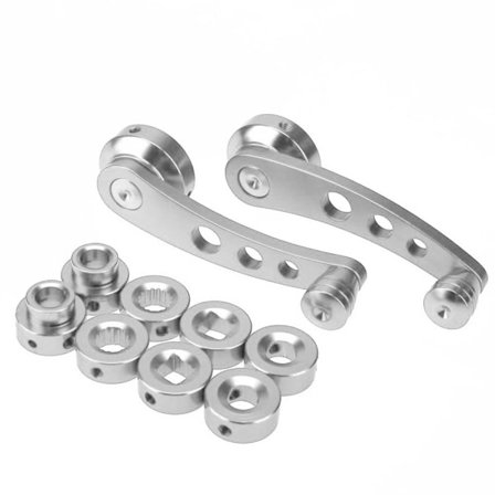 Bil vinduesgreb Winder Riser SØLV