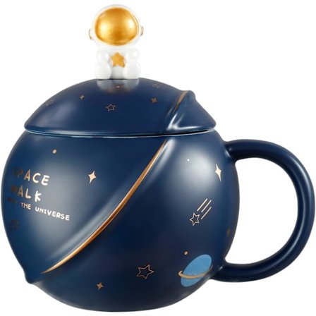 Sød astronautkop, Cavai-kop, rum-planetkop kaffe te mælk, påskegave, herregave kvindelig lærer, dreng, piger, piger