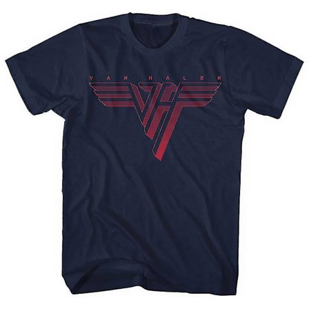 Van Halen klassisk röd logotyp T-shirt