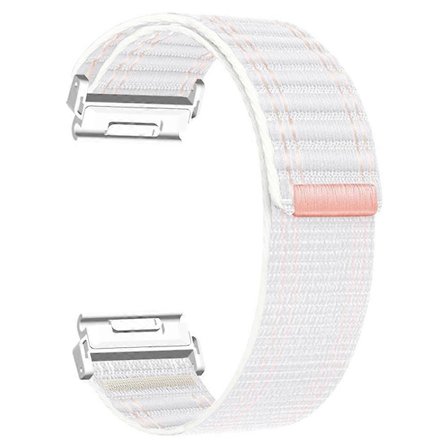 Garmin Fenix 8 47mm Klockarmband Titanium & Nylon 7-6-5 Länk Grå Vit