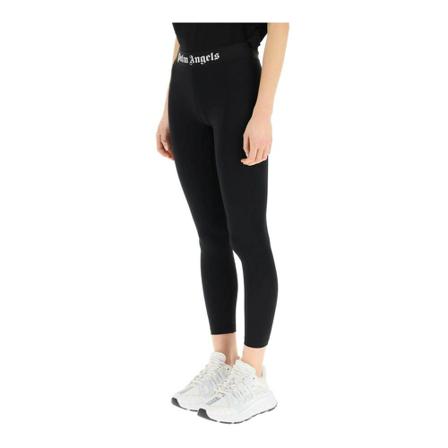 Palm Angels Leggings Sort, Dame