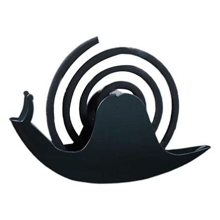 Metal Myggespiralholder Snegleformet Brandsikker Myggespiralholder Hjemmebord Skrivebordsdekorationer til udendørs brug indendørs