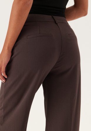 BUBBLEROOM - Straight High Waist Suit Trousers - 34S