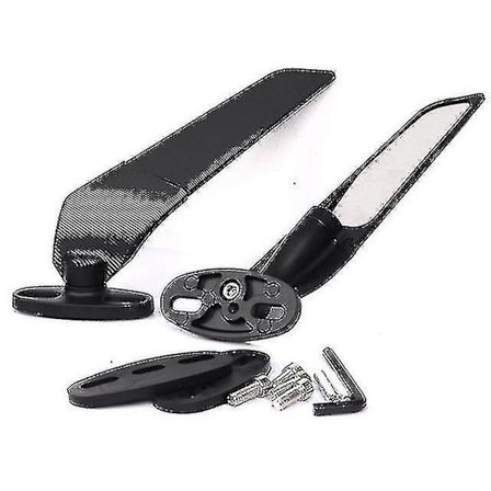Motorsykkel Speil Vindvinge Justerbar Roterende Side Speil For Yamaha Yzf R1 R6 R25 R3 R125 R15 Fz6r R6s Tilbehør_gave Av G