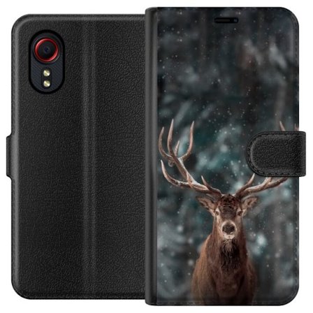 Kompatibel Tegnebogsetui til Samsung Samsung Galaxy Xcover 5 Oh Deer