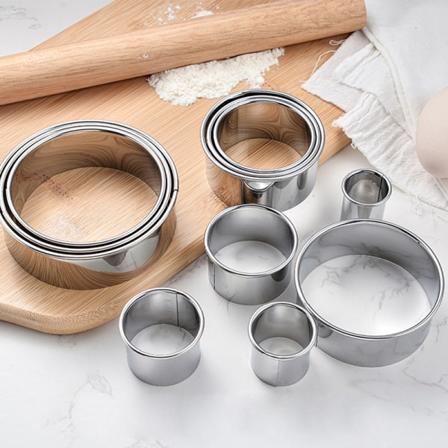 11stk Rund Cookie Kjeks ters Circle Pastry ters Baking Circl