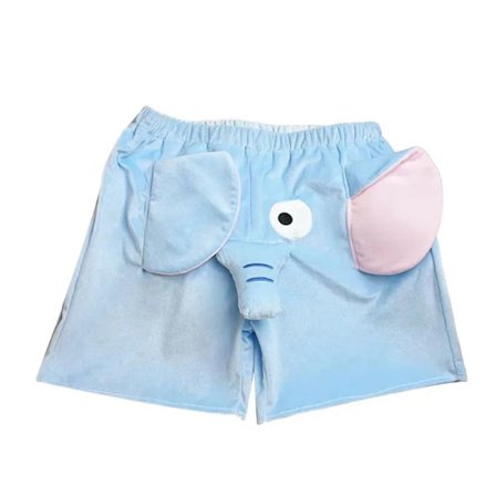 Shorts Bukser Sovebukser til par BLUE M