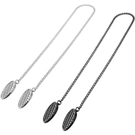 2-delt - Servietkæde med clips - Servietkæde - Servietclips - 50 cm