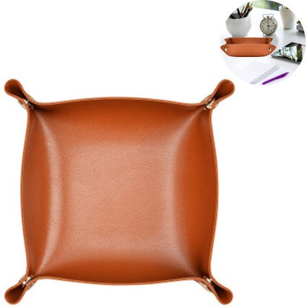 Nahkakaukalolevy Korurasia Noppapelti Yöpöytäalusta Avaimen Puhelin Raha Vaihda Kellot & Karkki Pidike Sekalaiset Eteisen Ovi Alusta