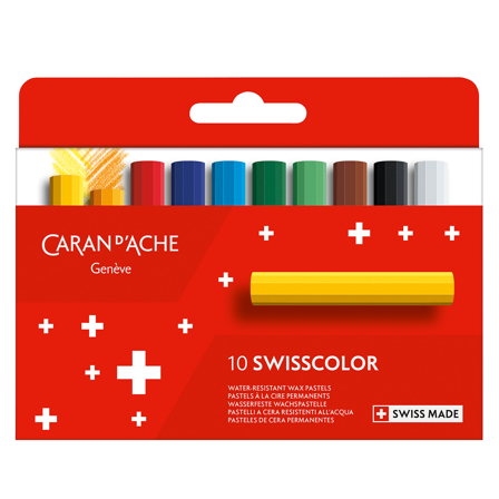 Caran d'Ache Swisscolor Pastelliliidut 10-sarja