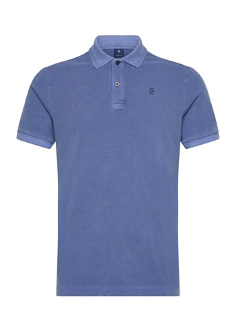 Dunda Overdyed Slim Polo S\S Blue G-Star