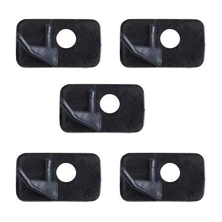 5 stk. Plastpile Archerys Arrow Rest med Klæbende Bagside Recurve Buer Arrow Restdb Right Hand
