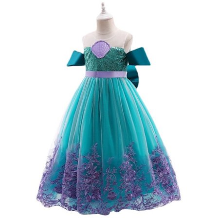 Jenter Kjole Blonde Fest Brudekjoler