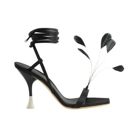 3Juin High Heel Sandalen , Zwart , Dames , Maat: 37 EU