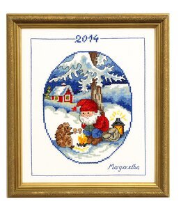 Broderipakke Årsnisse 2014 - Permin