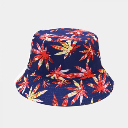 Unisex 100% Bomull Packable Bucket Hat Solhatt Enfärgade Färger