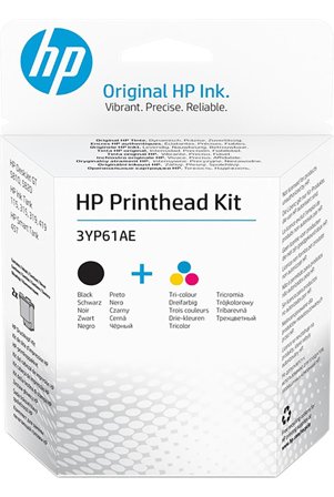 HP 2-pack - farge (cyan, magenta, gul), pigmentert svart - original - byttesett for skriverhode