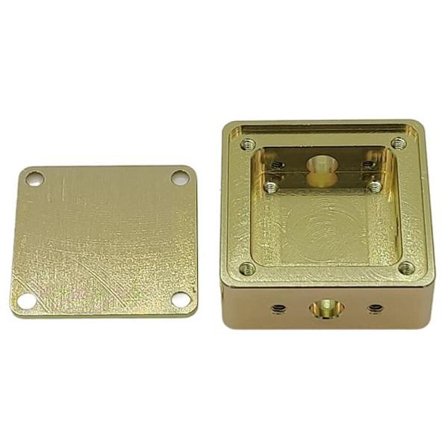 Aluminium Hus Skærmning RF Kabinet Elektromagnetisk Guld Ledende Oxid