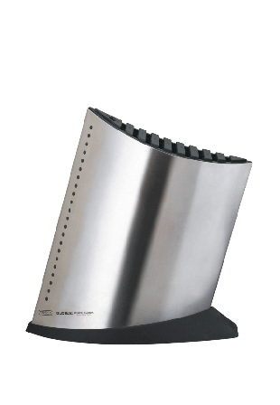 Global Knivblock rfr 9+1 Köksredskap Silver 28x11x 26cm