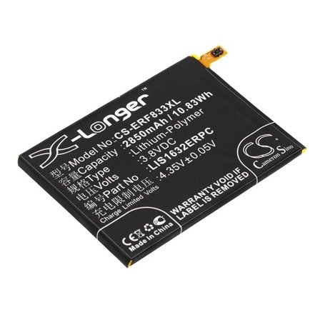 Batteri for SmartPhone, Mobil for Sony Xperia XZ, Xperia XZ Dual SIM, F8332 og andre.