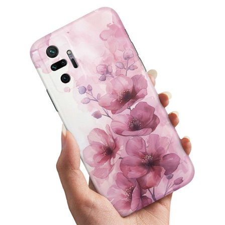Xiaomi Redmi Note 10 Pro - Cover/Mobilcover Blomster