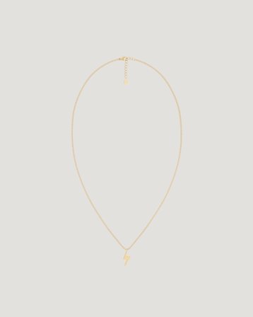 Edblad Lightning Necklace Gold Gyllen Smykker Jente - Kids Brand Store