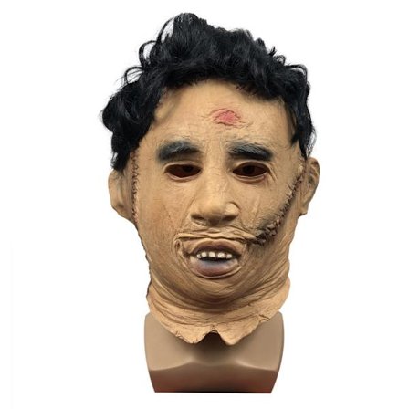 Texas Chainsaw Massacre Mask Huvudbonader Halloween Skräck cm