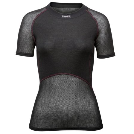 Brynje Women's Wool Thermo Light Shirt Women base layer tops Black L