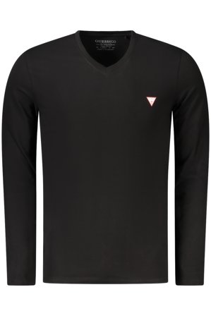 Guess Jeans T-shirt Maniche Lunghe Uomo Nero