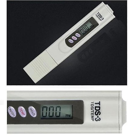 TDS Testpenn for Akvarium og Fisketank - Vannhardhetsmåler