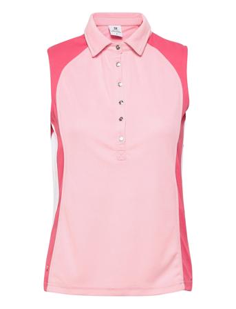 Zenia Sl Polo Shirt Pink Daily Sports