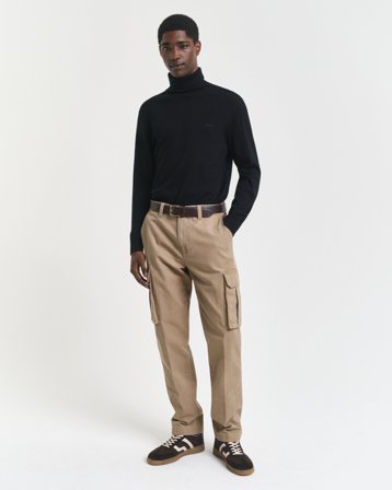 GANT Herren Regular Fit Cargohose aus Baumwolltwill (40/34)