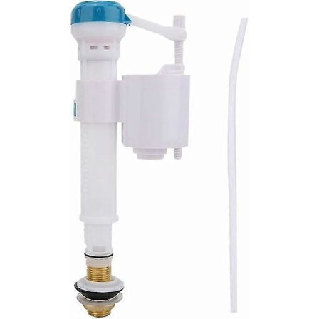 Horisontell Flottörventil Vändbar Flottörventil för Toalett Tillförsel Toalett Spolventiler Tryckknapp Fyllningsventil Dubbelspolning Badrum Sifon G1/