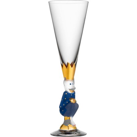 Orrefors The Sparkling Devil 19 cl, Blå' - 'Klar og blå