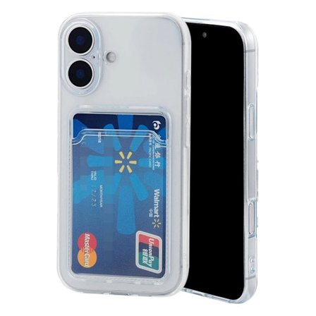 1SWEDEN cover til Iphone 16 - mobilcover kortholder slot TPU