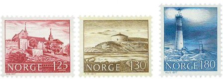 Norge - AFA 753-755 - Postfrisk