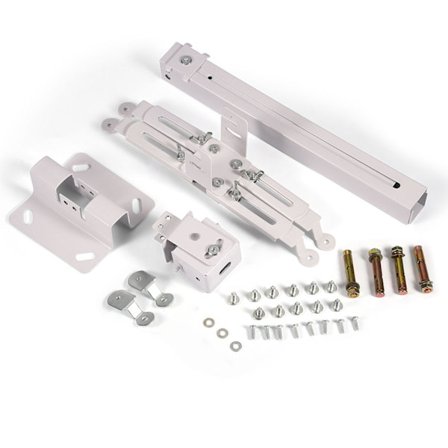 Universaali valkoinen seinä- ja kattoprojektorin kiinnitysteline