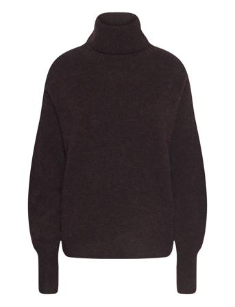 Paxi A Tops Knitwear Turtleneck Brown Tiger Of Sweden