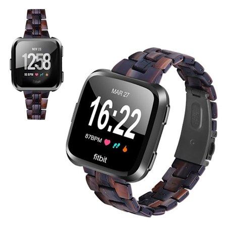 Fitbit Versa 2 / Versa Lite resin watch band - Chocolate