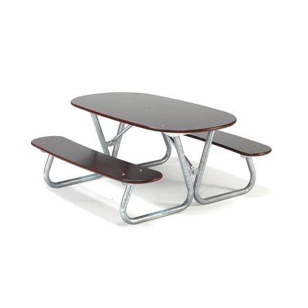Picknicktisch BLÅBÄR, 1400 x 1400 x 650 mm